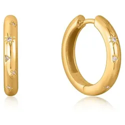 ANIA HAIE - HOOP EARRINGS - SCATTERED STARS - gold