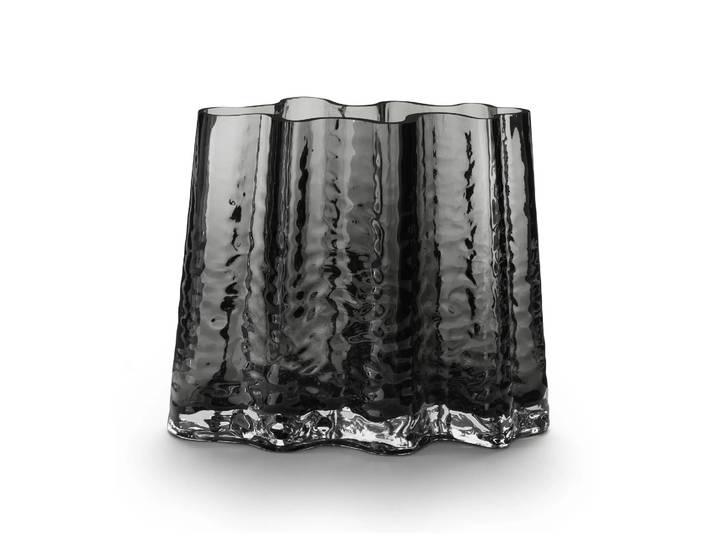 Cooee Design Vase Gry wide 19 cm Smoke