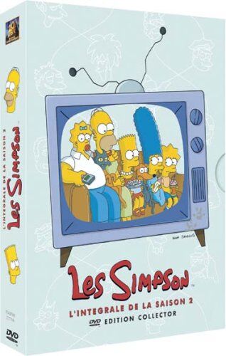 Matt Groening - Les Simpson : L'Intégrale Saison 2 - Édition Collector 4 DVD [FR IMPORT] - Preis vom 11.10.2026 03:10:56 h