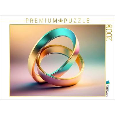 CALVENDO Puzzle Endlos-Ringe | 2000 Teile Lege-Größe 90x67cm Foto-Puzzle für glückliche Stunden