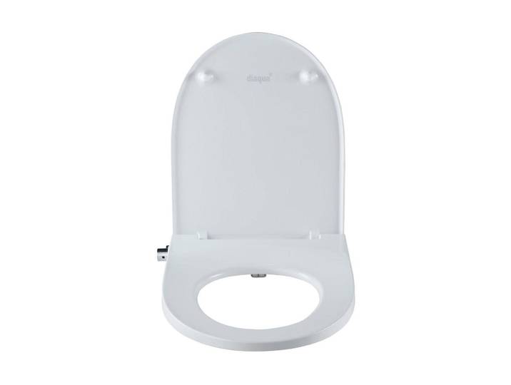WC-Sitz DIAQUA Lavalino mit Duschfunktion , weiss (weiß), B:37cm, WC-Sitze, WC-Sitz