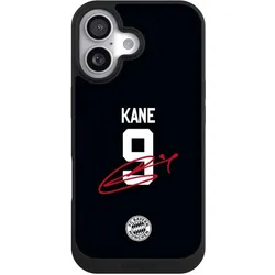 Nivocase Handyhülle für Apple iPhone 17 Hülle NIVOpure Case Schwarz FC Bayern München Trikot Harry Kane (Apple iPhone 17), Smartphone Hülle, Schwarz