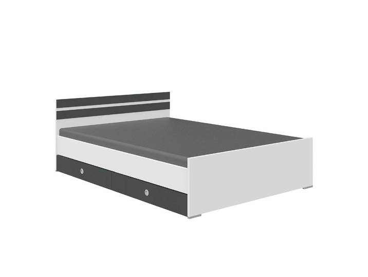 Lit enfant Joker avec tiroirs 90 x 200cm Blanc