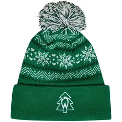 hummel SV Werder Bremen Weihnachtsmütze 2025/26 6801 - abundant green