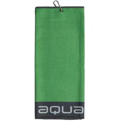 Big Max Aqua Trifold Towel  - Golf-Handtuch - lime/charcoal