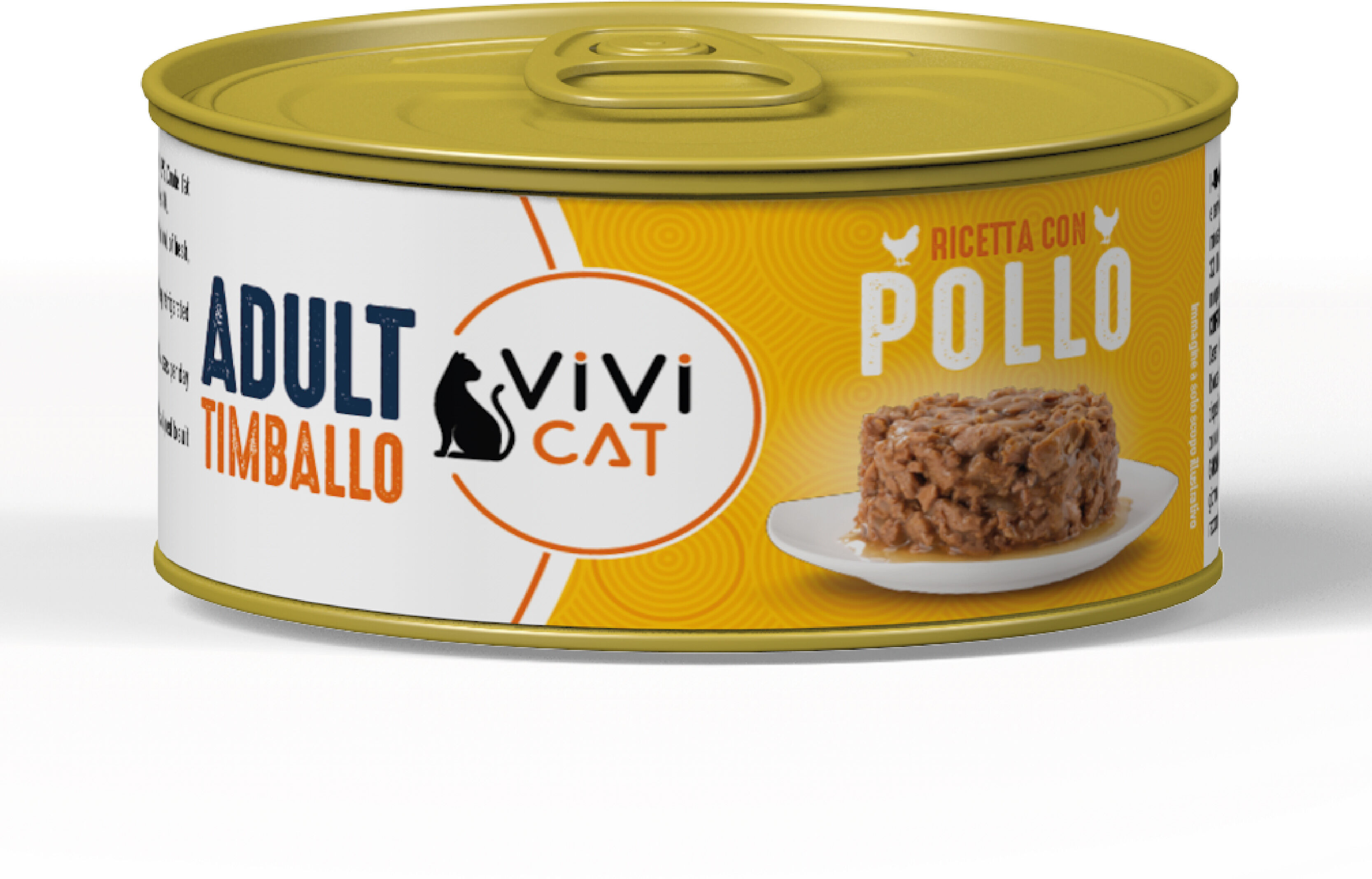 Vivi Cat Adult Timballo Lattina Multipack 18x85g POLLO