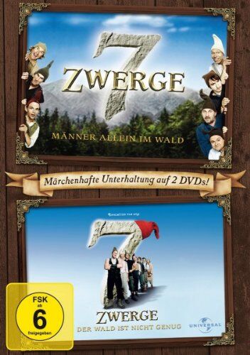 Sven Unterwaldt - 7 Zwerge - Männer allein im Wald / 7 Zwerge - Der Wald ist nicht genug [2 DVDs] - Preis vom 08.10.2026 07:26:42 h