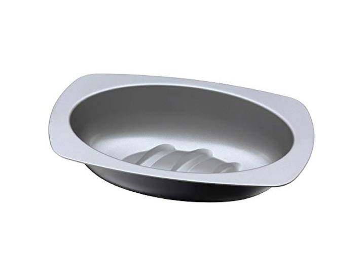 Original Kaiser Inspiration Brotbackform oval 32 cm, Backform Brot für 750g Brote, Kastenform Kuchen Brote, antihaftbeschichtet, sauerteigbeständig, Griffrand