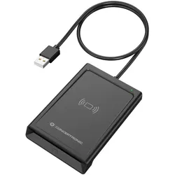 Conceptronic BIAN11B Smart-ID-Kartenleser mit dualer Schnittstelle