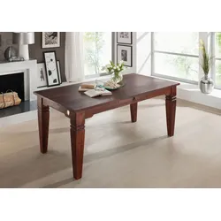 Esstisch Akazie 160x90x76 nougat lackiert OXFORD #603