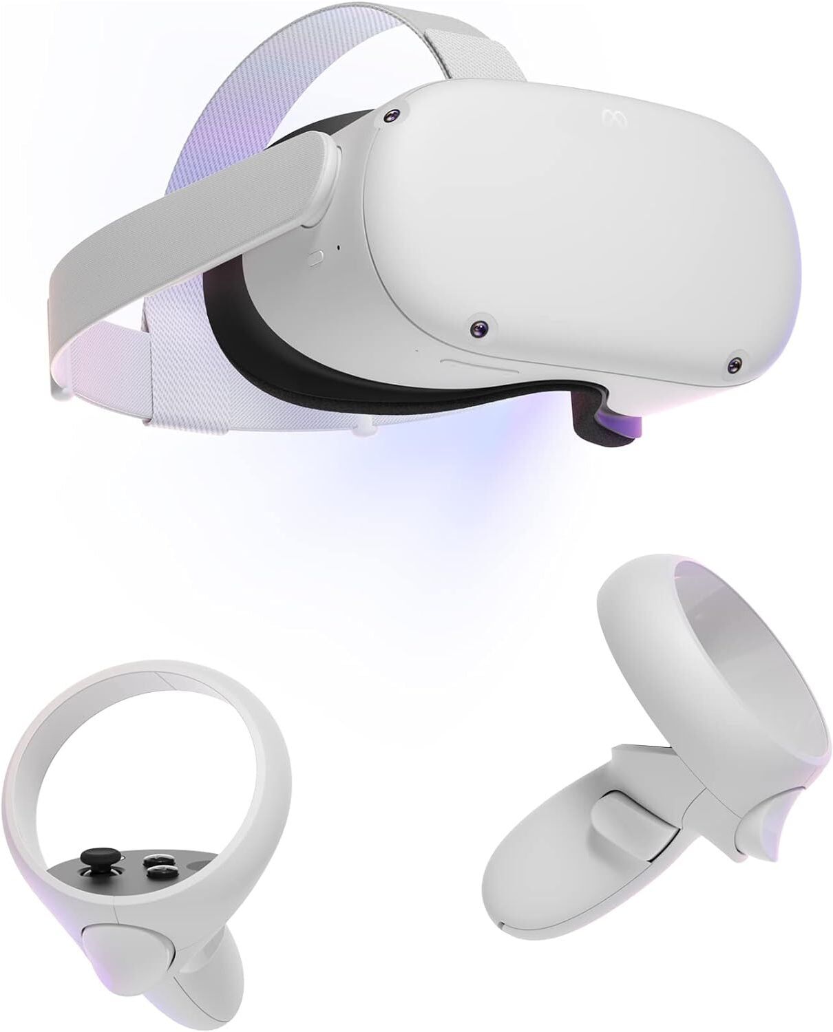 Gadcet Chadwell Heath Meta/Oculus Quest 2 VR Headset (With Controllers) - 128GB, Used - Good