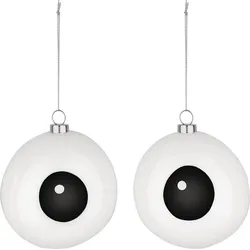 Alessi Carol Christbaumkugeln Augen, 2 St.