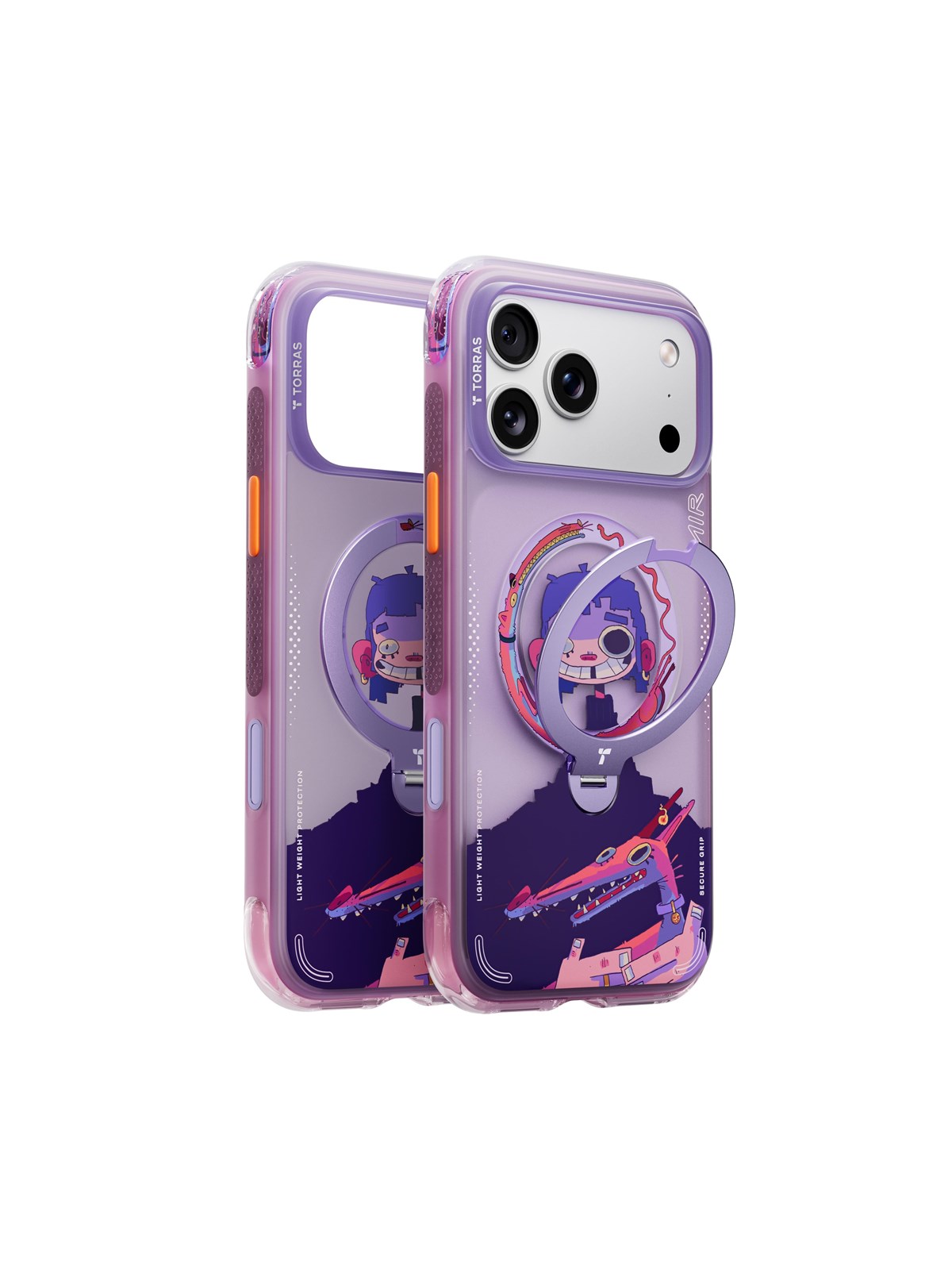 Torras Ostand Q3 Air Gawx Limited - Neon night muse - iPhone 18 Pro Max/17 Pro Max
