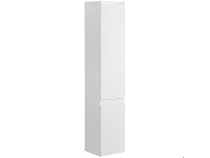LIA Meuble colonne salle bain contemporain blanc 30x28x152 5cm
