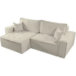 ECKSOFA Schlafsofa Flosi In Raven