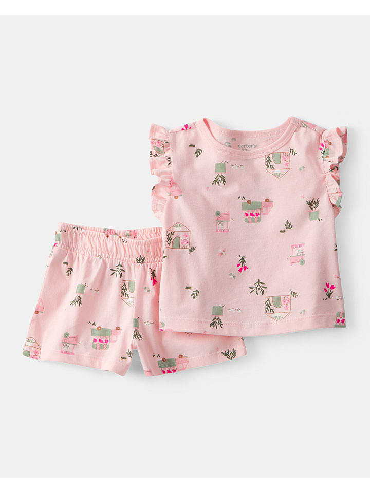 carter's 2tlg. Outfit in Rosa - 86