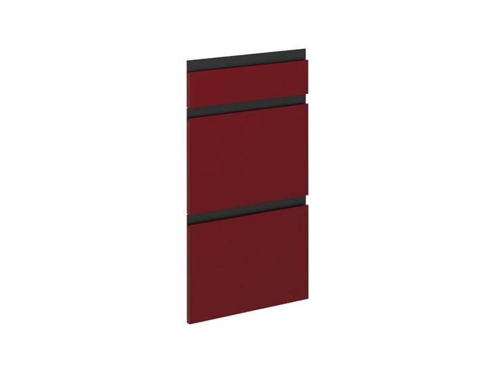 Vicco Küchenfront R-Line Rot 39.6 x 70.4 cm Möbelfront für den Schubladenunterschrank, Holzwerkstoff, Rechteckig, 39.6x70.4x1.6 cm, Küchen, Küchenmöbel, Küchenschränke, Küchenunterschrank