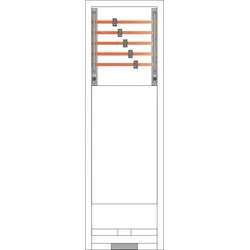 ABN GAG167N Anschlußgehäuse BH 6 SAS 5x355A 5 x 355A Sammelschiene