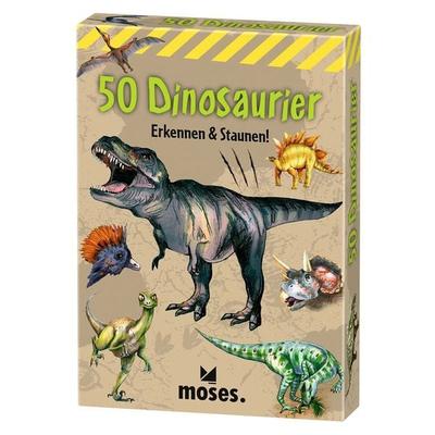 50 Dinosaurier, Sonstige von Carola Kessel, Moses verlag
