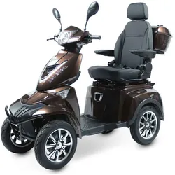 ECO ENGEL 530, 1000 Watt, 25 km/h, Elektromobil 4-Rad Roller, Braun - versch. Farben