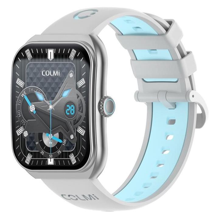 Colmi Smartwatch P86 (Silver) (44.30 mm, ohne SIM) (P86 SILVER)