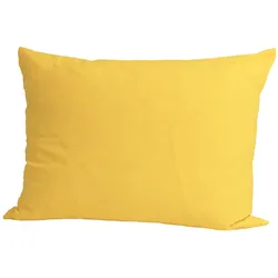 KISSENBEZUG Basic 100% Baumwolle gelb 60/40 cm