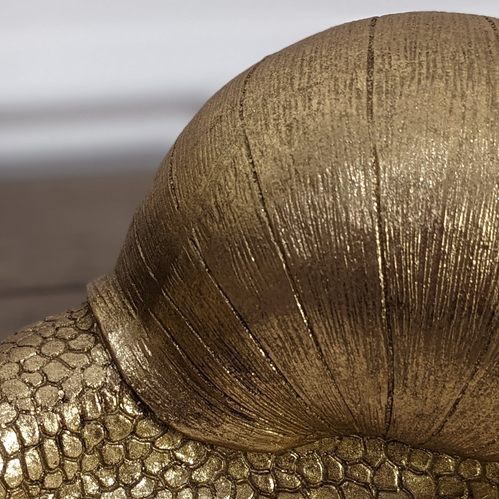 Gold Decorative Snail Ornament