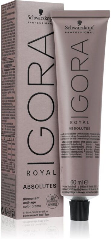 Schwarzkopf Professional IGORA Royal Absolutes Haarfarbe Farbton 8-50 Light Blonde Gold Natural 60 ml