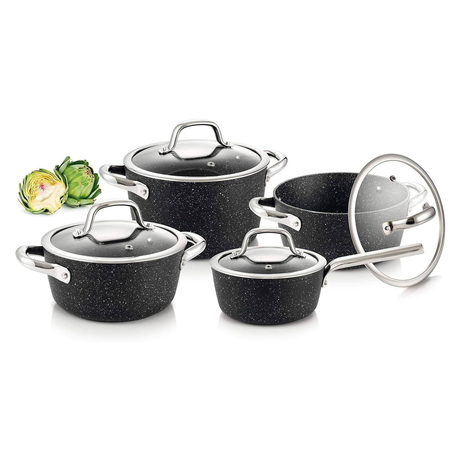 Tescoma Topfset PRESIDENT Stone, 8-teilig (780310)