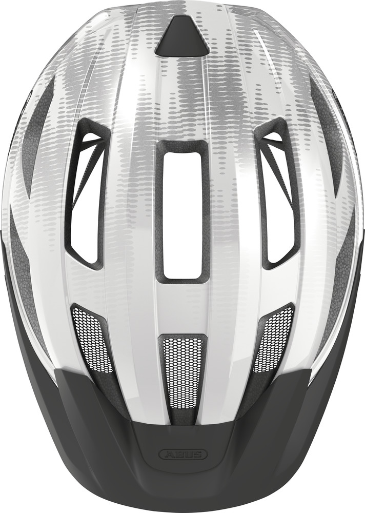 ABUS Helm MACATOR white silver L 10087234-01