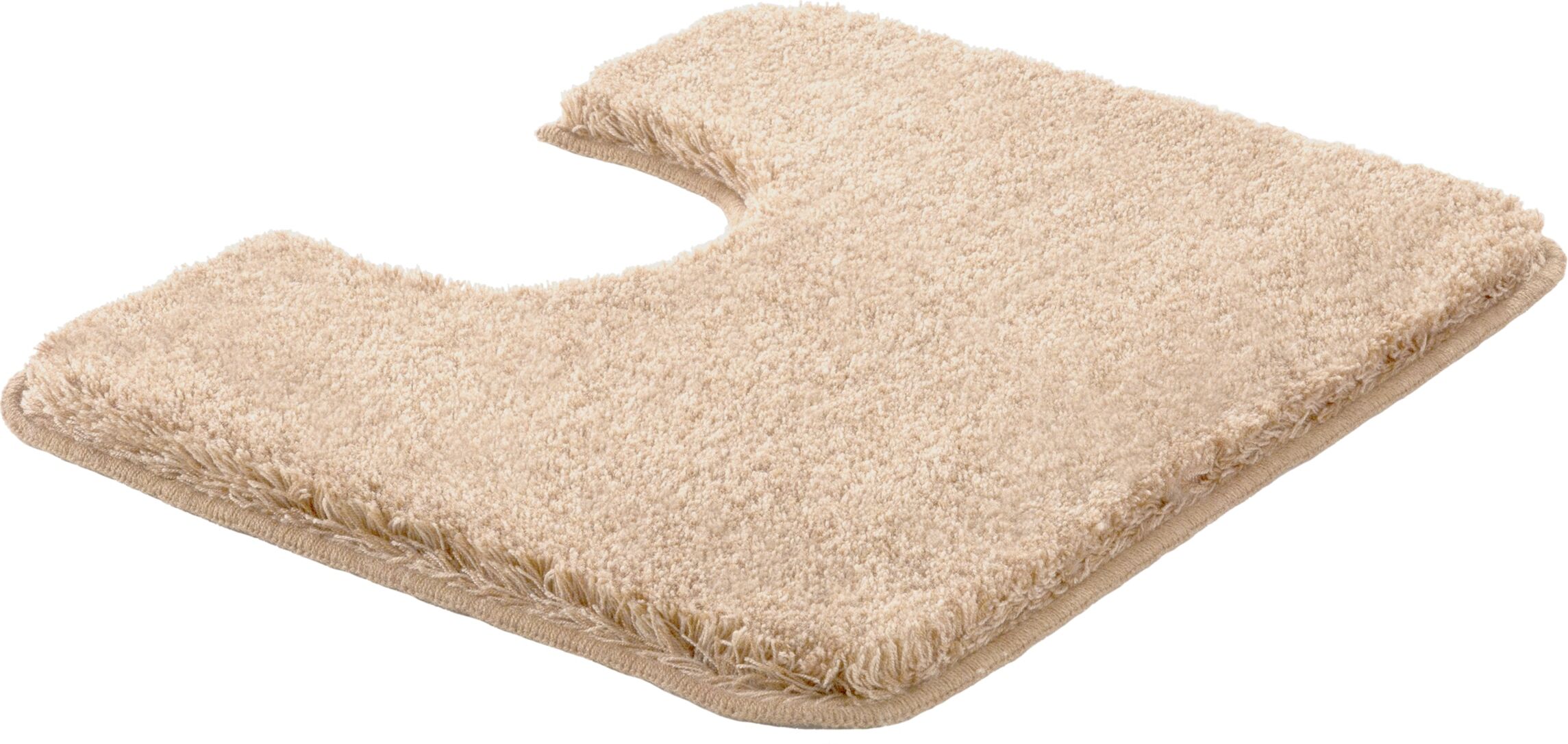 Badematte GRUND "Melange", beige (natur), H:27mm, Polyacryl, Badematten, Badematte, besonders dichter Flor