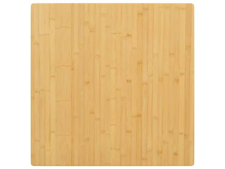Todiikf Tischplatte Bambus 80x80x2,5 cm Quadratische Ersatzplatte Sanfte Kantenschliffe für mehr Sicherheit im Essbereich, glatt versiegelte Möbeloberfläche mit lebendiger Holzoptik.