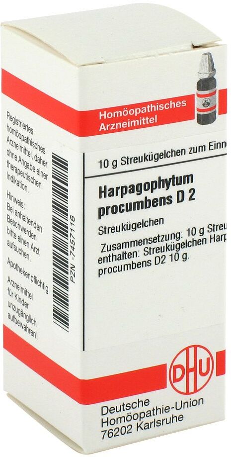 DHU Harpagophytum Proc. D2 Globuli