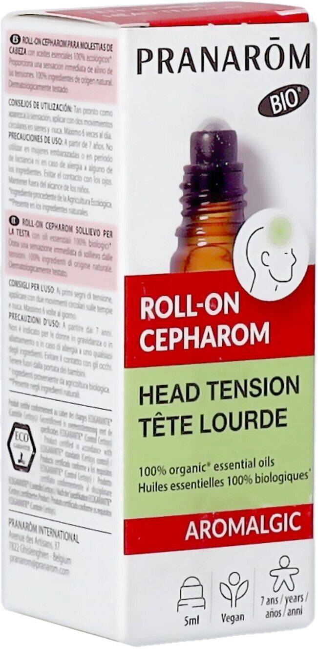 Pranarom Aromalgic Roll Cepharom Bio 5Ml