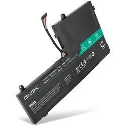 Cellonic Akku für Lenovo Legion Y540-15IRH, Y530-15ICH, Y540-17IRH, Y740-15IRH (4750 mAh), Notebook Akku, Schwarz