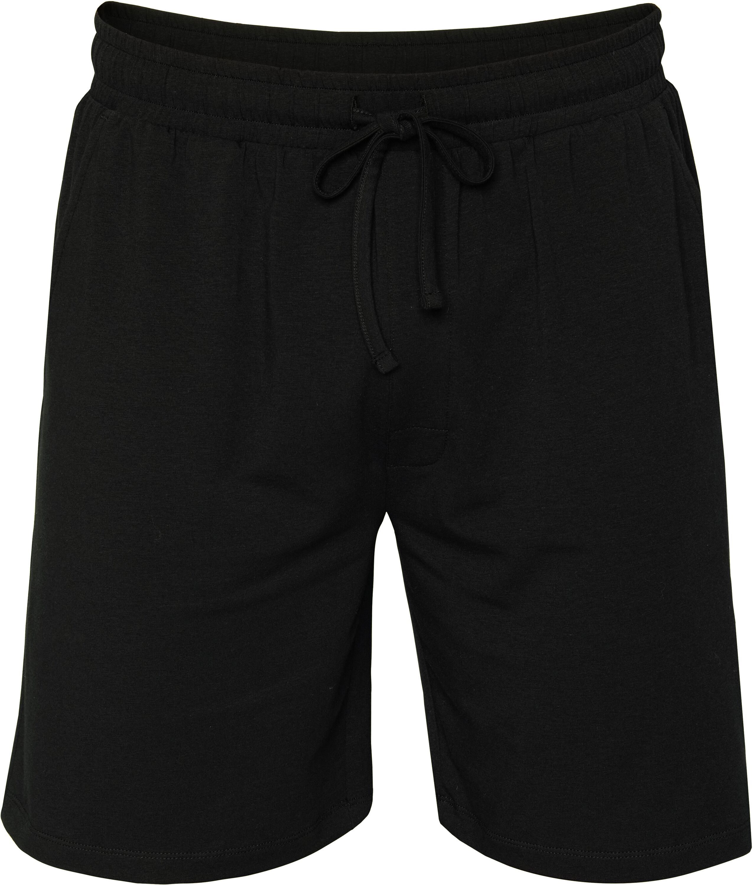 Joop! Shorty JOOP "Core", Herren, Gr. L, schwarz, Jersey, Obermaterial: 95% Baumwolle, 5% Elasthan, bequem kurz, Rundhals, Homewear-Sets Shorty, mit kurzem Arm, Rundhalsausschnitt und seitlichen Taschen schwarz L