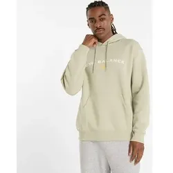 NEW BALANCE Herren Kapuzensweat Reimagined Fleece Graphic, Größe L in Grün 51516
