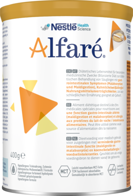 Nestle Health Science (Deutschland) GmbH ALFARE Pulver 6X400 g 10810935