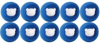 Inspire Essentials Reusable Pet Hair Remover Laundry Balls 4