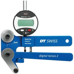 Tensiometer Digital, DT SWISS, Edition 2, inkl. Aufbewahrungskoffer, Farbe: Grau/silber, VE: 1 St.