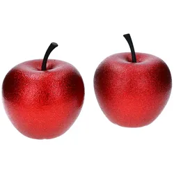 2er Set Pottery Pots Deko-Apfel XS Kupfer (Rot) – E2206-S1-GLMC