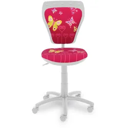NowyStyl »Ministyle« Kinderdrehstuhl Butterfly weiß