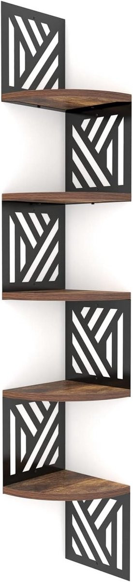 Decoratieve hoekplank voor wandmontage in de woonkamer, keuken of badkamer