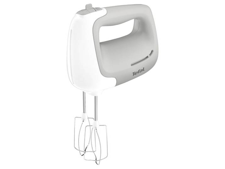 Tefal Handmixer, Weiß, Kunststoff, 11.4x21.7x21 cm, Kochgeschirr, Küchengeräte, Mixer