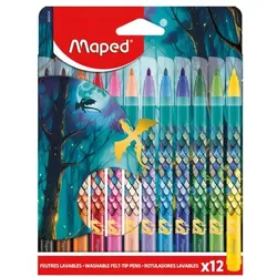 Maped Faserschreiber »DRAGON« 12 Stück mehrfarbig