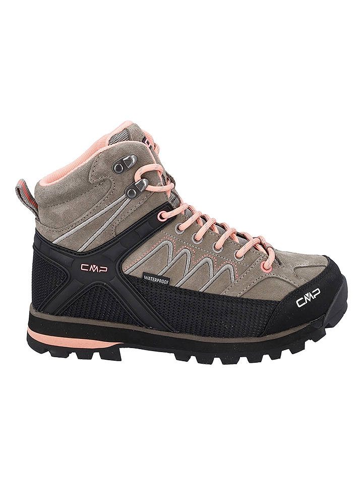 cmp Leder-Trekkingboots "Moon" in Grau - 41