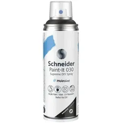 Schneider Permanent Spray »Supreme Paint-it 030« auf Acryl-Basis schwarz