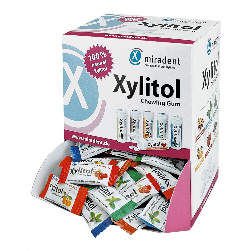Hager Pharma GmbH Miradent Xylitol Zahnpflegekaugummi Schüttv.sort. 02511650