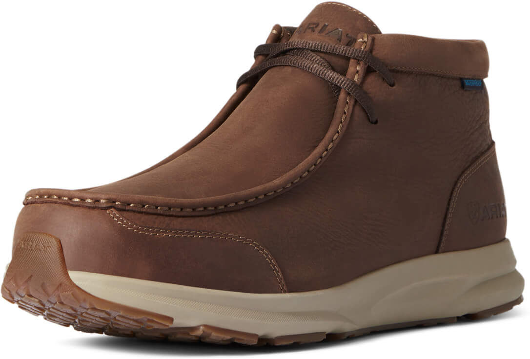 Men's Spitfire Waterproof Shoes in Reliable Brown, Size: 10.5 EE / Wide by Ariat