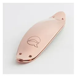 lefreQue Fine Silver / Gold plated Rose 76 mm